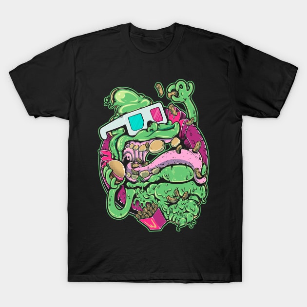 Slimer T-Shirt by MeFO